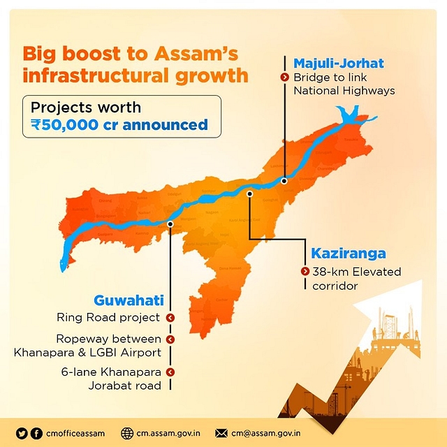 Infra Boost For Northeast Projects Worth Rs 50 000 Crore Announced For