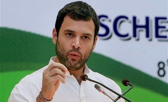 Congress Vice-President Rahul Gandhi