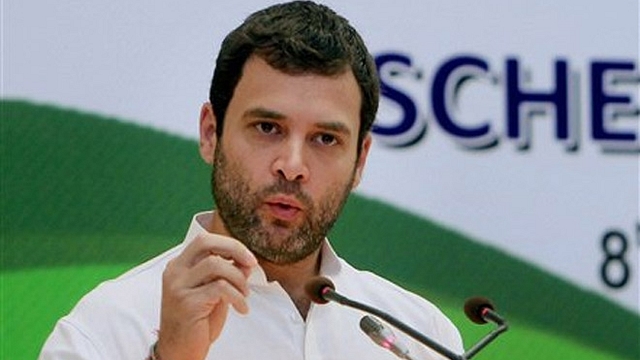 Congress Vice-President Rahul Gandhi