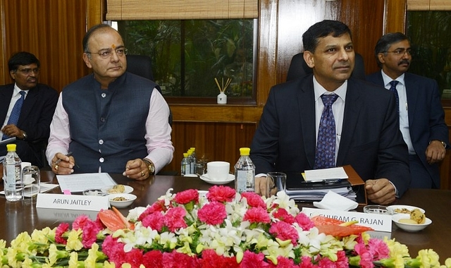 Arun Jaitley and Raghuram Rajan