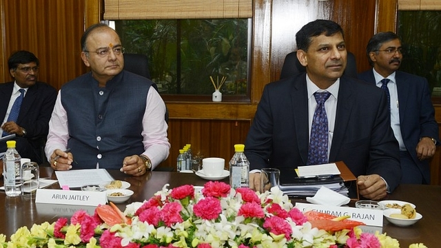 Arun Jaitley and Raghuram Rajan