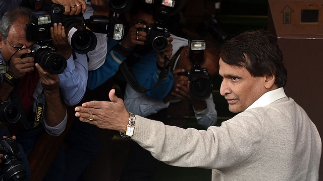 Railway Minster Suresh Prabhu (PRAKASH SINGH/AFP/Getty Images)