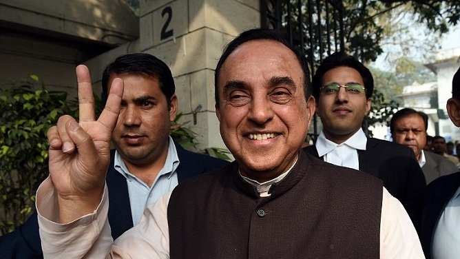 Rajya Sabha MP Subramanian Swamy