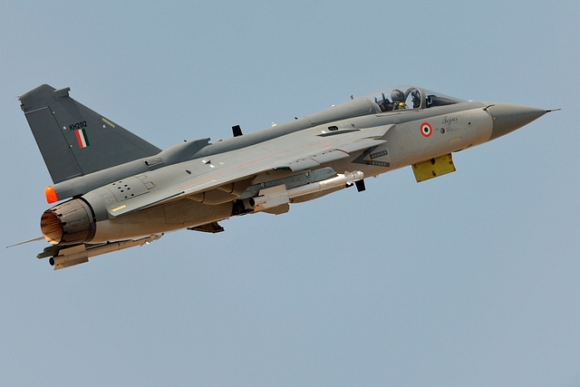  India’s indigenously developed Light Combat Aircraft Tejas.