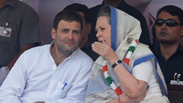 Congress President Sonia Gandhi and Vice President Rahul Gandhi