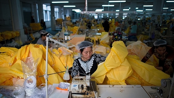 from a manufacturing factory in China (JOHANNES EISELE/AFP/Getty Images))