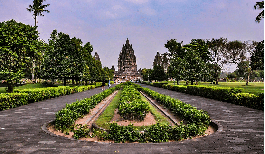 Entrance to the Prambanan Temple Complex
