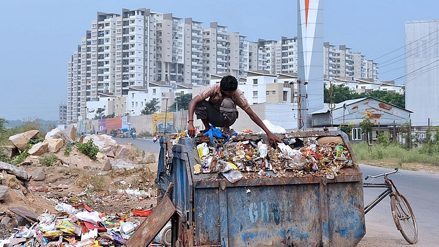 Urban waste collection (NOAH SEELAM/AFP/Getty Images)