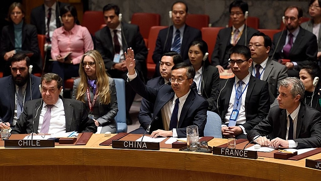 China In UNSC Vote On North Korea. (DON EMMERT/AFP/Getty Images)