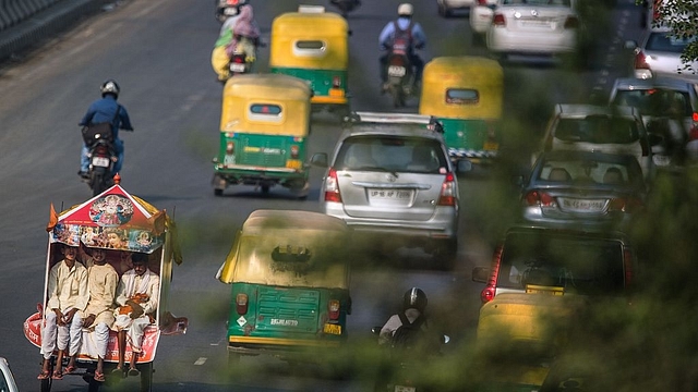 Delhi auto-rickshaws