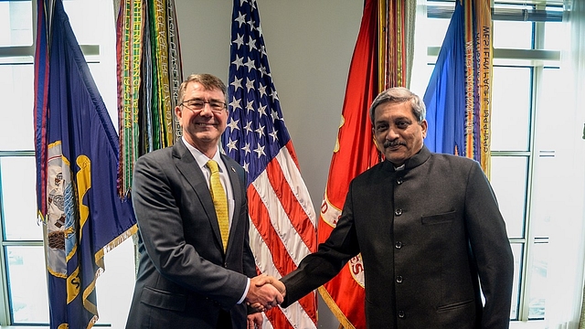 Ashton Carter and Manohar Parikkar