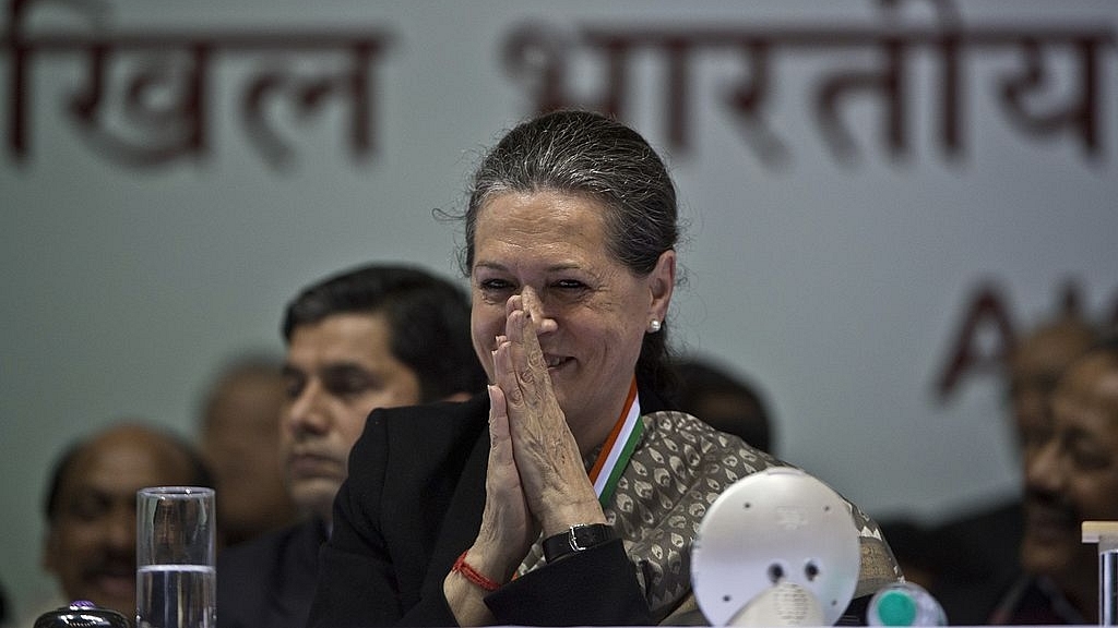 Congress president Sonia Gandhi (PRAKASH SINGH/AFP/Getty Images)