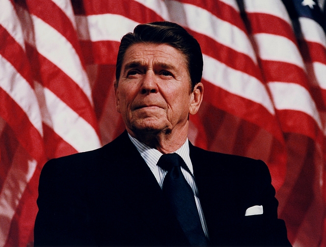 Ronald Reagan : 40th President of the United States / Picture from Wikimedia