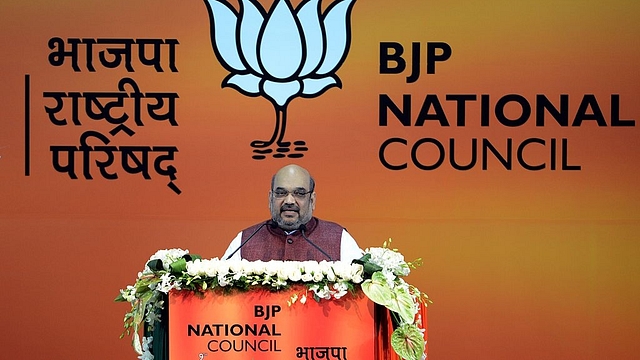 BJP president Amit Shah ( RAVEENDRAN/AFP/Getty Images)