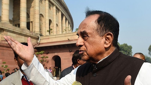 Subramanian Swamy (PRAKASH SINGH/AFP/Getty Images)