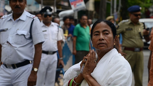 Bengal Chief Minister Mamata Banerjee. Photo credit: DIBYANGSHU SARKAR/AFP/GettyImages