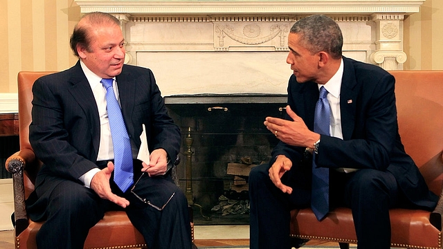 Obama with Nawaz Sharif (Dennis Brack-Pool/Getty Images)