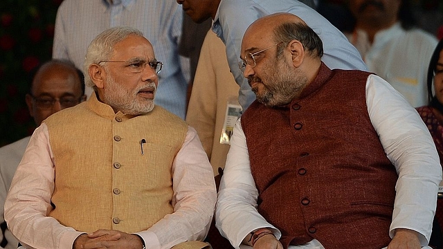 Narendra Modi and Amit Shah (PUNIT PARANJPE/AFP/Getty Images)