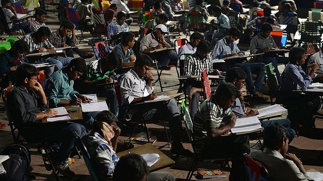 India students exam preparation (NOAH SEELAM/AFP/Getty Images))