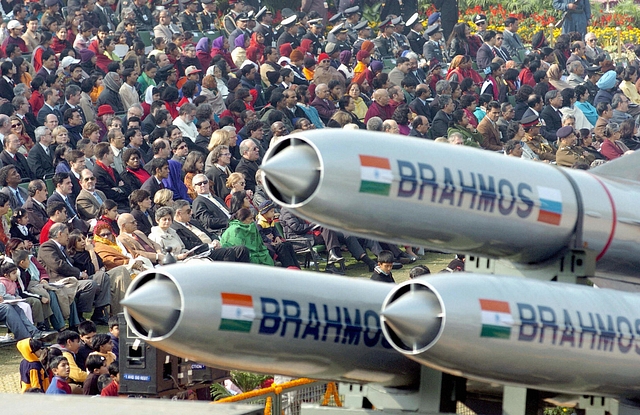 BrahMos cruise missiles (EMMANUEL DUNAND/AFP/Getty Images)&nbsp;