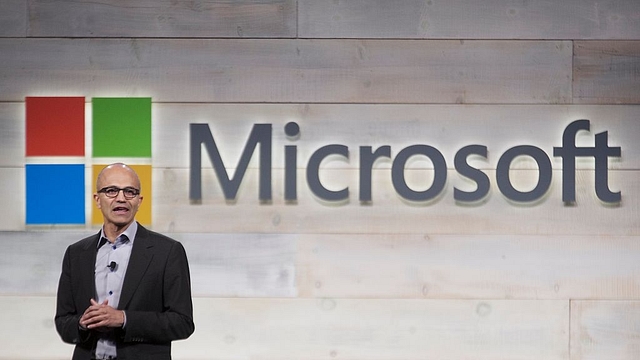 Satya Nadella of Microsoft (Stephen Brashear/Getty Images))&nbsp;