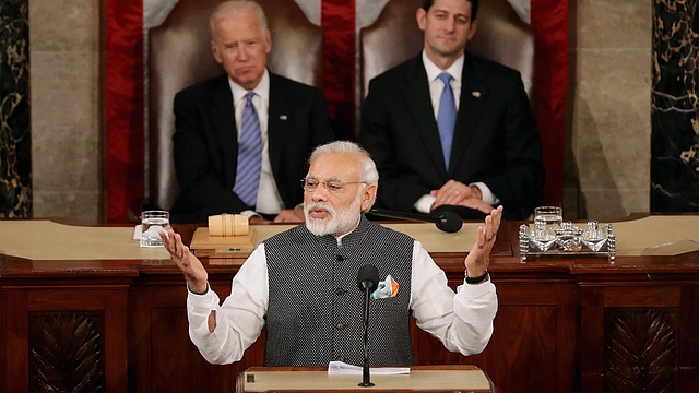 PM Modi addressing the US Congress (Photo by Chip Somodevilla/Getty Images)