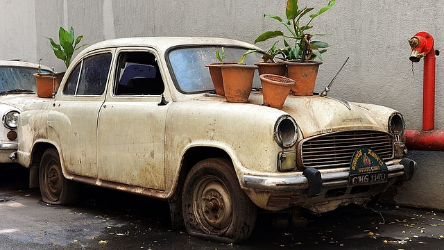 An govt Ambassador car in India (MANJUNATH KIRAN/AFP/Getty Images)&nbsp;