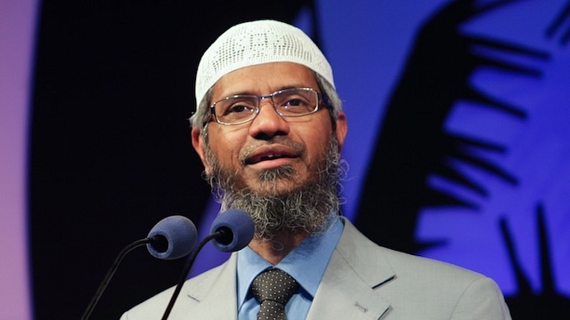 Controversial Islamic preacher Zakir Naik. (maapu/Wikimedia Commons)