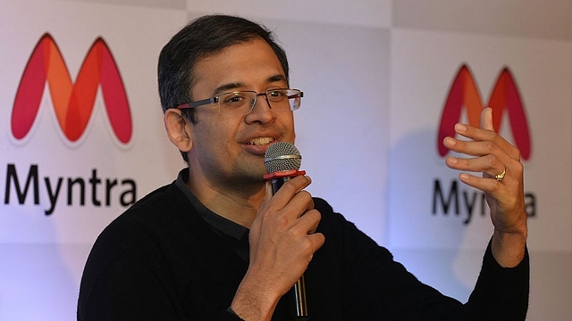 

Myntra chief executive Ananth Narayanan addresses a press conference in Bangalore. Photo credit: MANJUNATH KIRAN/AFP/Getty Images