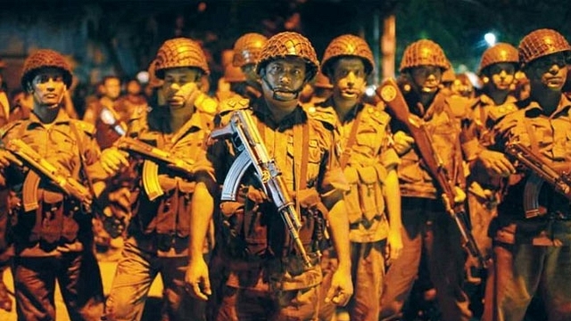 Paramilitary forces in Dhaka