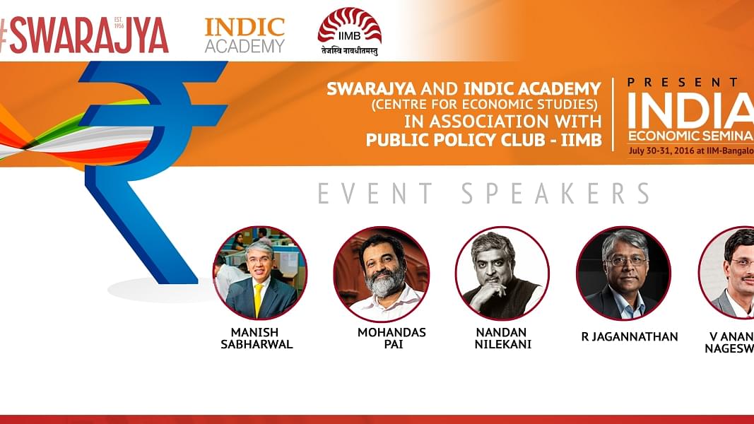 Announcement: India Economic Seminar On July 30-31 