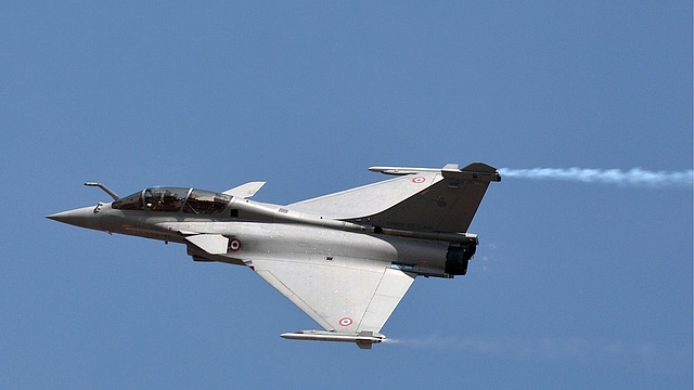 A French Dassault Rafale fighter performs during Aero India
2013. (Manjunath Kiran/AFP/Getty Images) &nbsp; &nbsp;  