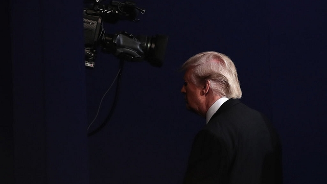 Donald Trump at the first presidential debate (Drew Angerer/Getty Images)&nbsp;