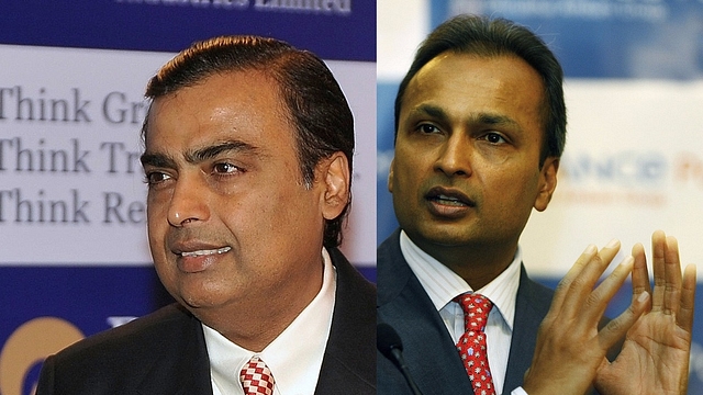 The Ambani brothers&nbsp;