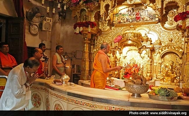 

Siddhivinayak Temple in Prabhadevi, Mumbai