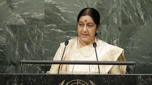 















External Affairs Minister Sushma Swaraj.