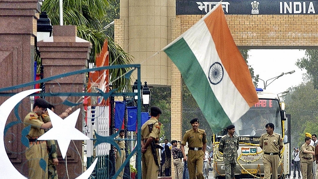 The Wagah border (Arif Ali/AFP/Getty Images)