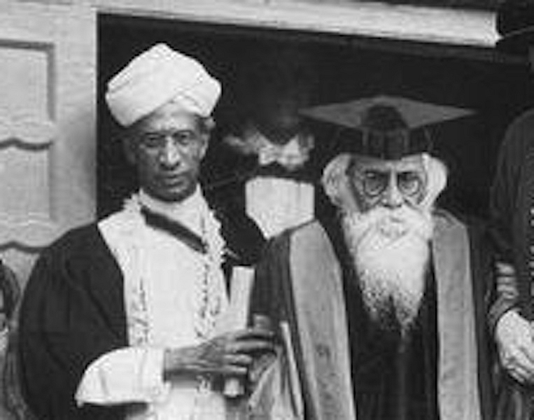 Dr S Radhakrishnan and Rabindranath Tagore&nbsp;