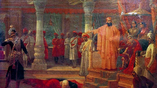 A Mahabharata scene by Raja Ravi Varma (Wikimedia Commons)&nbsp;