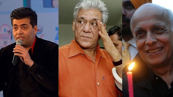 Karan Johar (L), Om Puri (centre), Mahesh Bhatt (R)&nbsp;