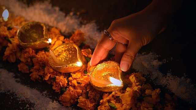 Diwali diya (A Majeed/AFP/Getty Images)