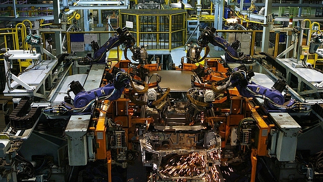 An Indian factory (MANPREET ROMANA/AFP/Getty Images)