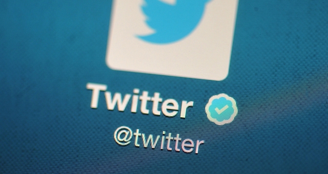 The Twitter logo is displayed on a mobile device. Photo credit: Bethany Clarke/Getty Images