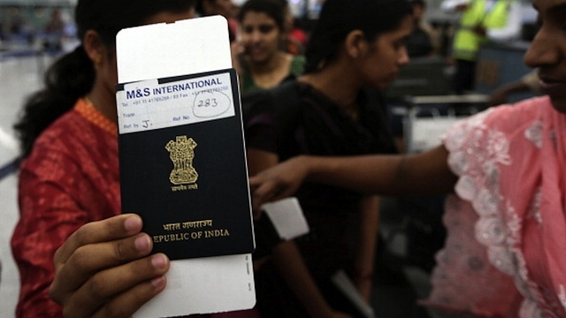 Indian passport (SAFIN HAMED/AFP/Getty Images)