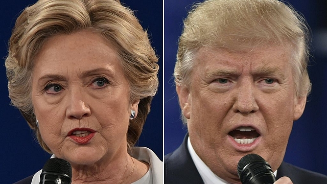 Democratic presidential candidate Hillary Clinton and Republican presidential candidate Donald Trump (PAUL J. RICHARDS/AFP/Getty Images)