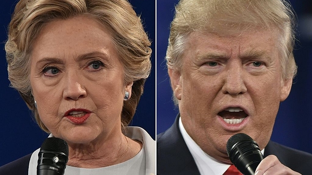 Hillary and Trump. Photo credit: GettyImages