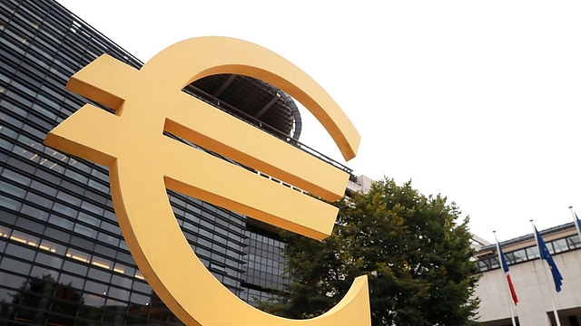 Euro currency symbol (JACQUES DEMARTHON/AFP/Getty Images)