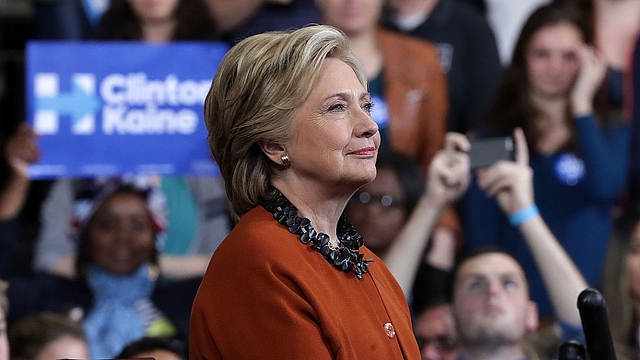 Democratic presidential candidate Hillary Clinton (Alex Wong/Getty Images)