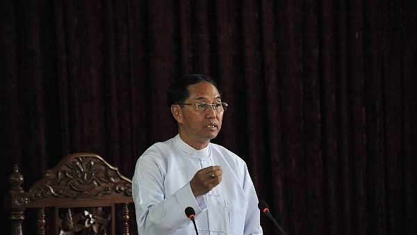 Myanmar Vice-President Myint Swe (Ye Aung Thu/AFP/Getty Images)