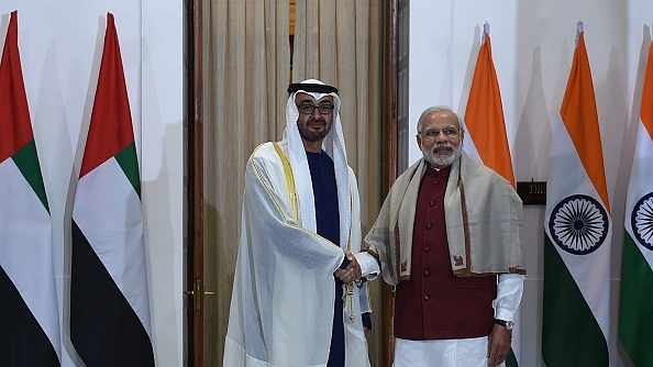 Prime Minister Modi and Shaikh Mohammed&nbsp;